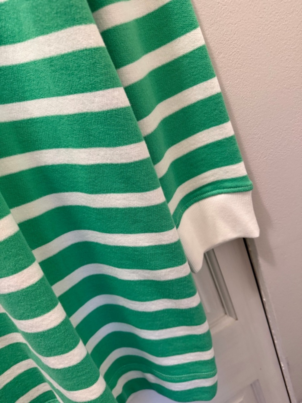 NWT LILLY PULITZER EVANGELINE DRESS SIZE M FAUNA GREEN RESORT WHITE STRIPE - Picture 9 of 12